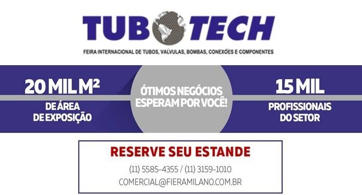 Você está visualizando atualmente TUBOTECH tem apoio da Apecs