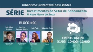 Leia mais sobre o artigo Apecs apoia evento online sobre Investimentos do Setor de Saneamento