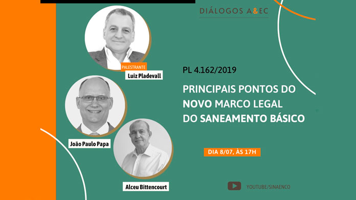 Você está visualizando atualmente LIVE | Principais pontos do novo marco legal do saneamento básico – 8/07, às 17h