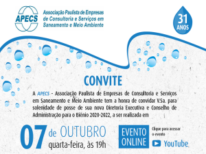 Leia mais sobre o artigo É HOJE: POSSE DA DIRETORIA E CONSELHO DA APECS BIÊNIO 2020-2022- ONLINE!