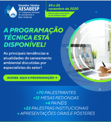 Você está visualizando atualmente AESabesp – Conheça as atividades do 31º Encontro Técnico