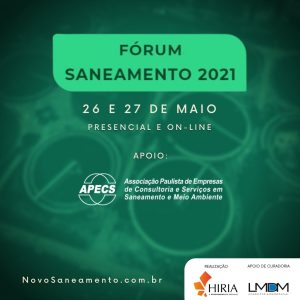 Leia mais sobre o artigo Fórum Saneamento 2021 tem apoio da Apecs