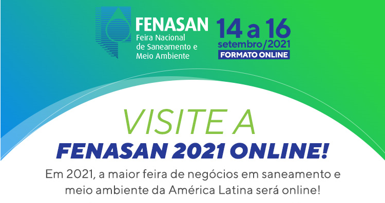 Você está visualizando atualmente Participe da Fenasan 2021 Online – Credenciamento gratuito