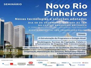 Leia mais sobre o artigo Evento Novo Rio Pinheiros – novas tecnologias e soluções adotadas