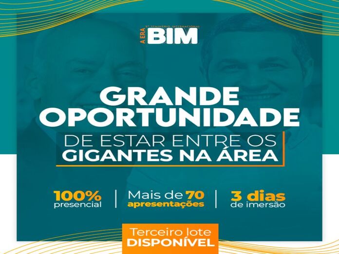 Leia mais sobre o artigo Participe do 5º Seminário Internacional A ERA BIM